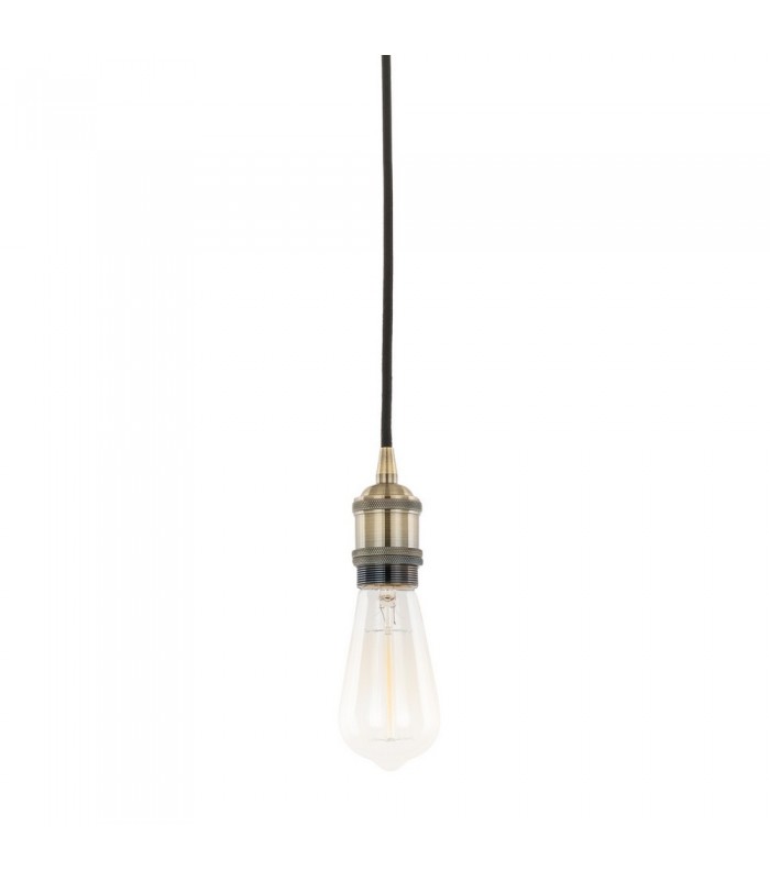 Modern Hanging Pendant Lamp Holders Antique Bronze 1 Light , E27 - 1