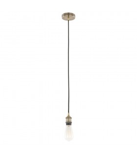 Modern Hanging Pendant Lamp Holders Antique Bronze 1 Light , E27 - 2