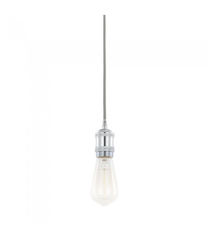 Modern Hanging Pendant Lamp Holders Chrome 1 Light , E27 - 1