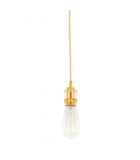 Modern Hanging Pendant Lamp Holders Golden 1 Light , E27 - 1