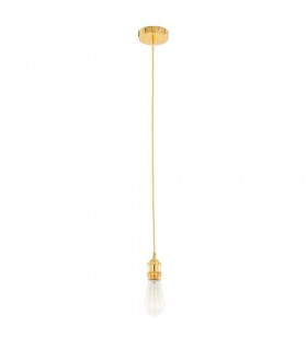 Modern Hanging Pendant Lamp Holders Golden 1 Light , E27 - 2