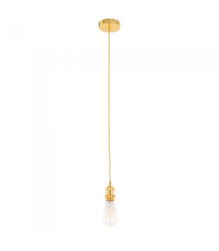 Modern Hanging Pendant Lamp Holders Golden 1 Light , E27 - 2