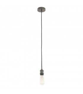 Modern Hanging Pendant Lamp Holders Black 1 Light , E27 - 2