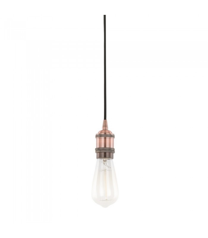 Modern Hanging Pendant Lamp Holders Red Copper 1 Light , E27 - 1