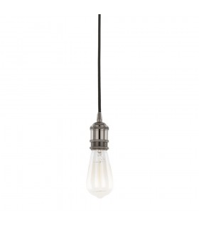 Modern Hanging Pendant Lamp Holders Black 1 Light , E27 - 1