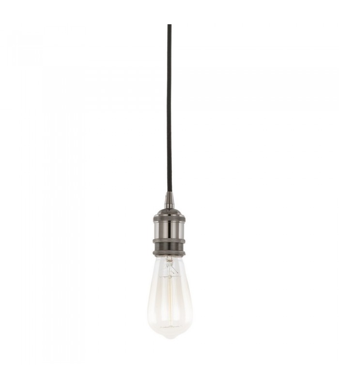 Modern Hanging Pendant Lamp Holders Black 1 Light , E27 - 1