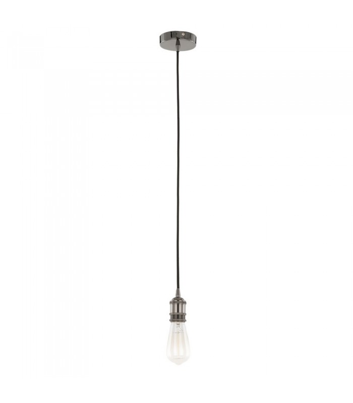 Modern Hanging Pendant Lamp Holders Black 1 Light , E27 - 2