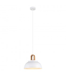 Modern Hanging Pendant White 1 Light , E27 - 2