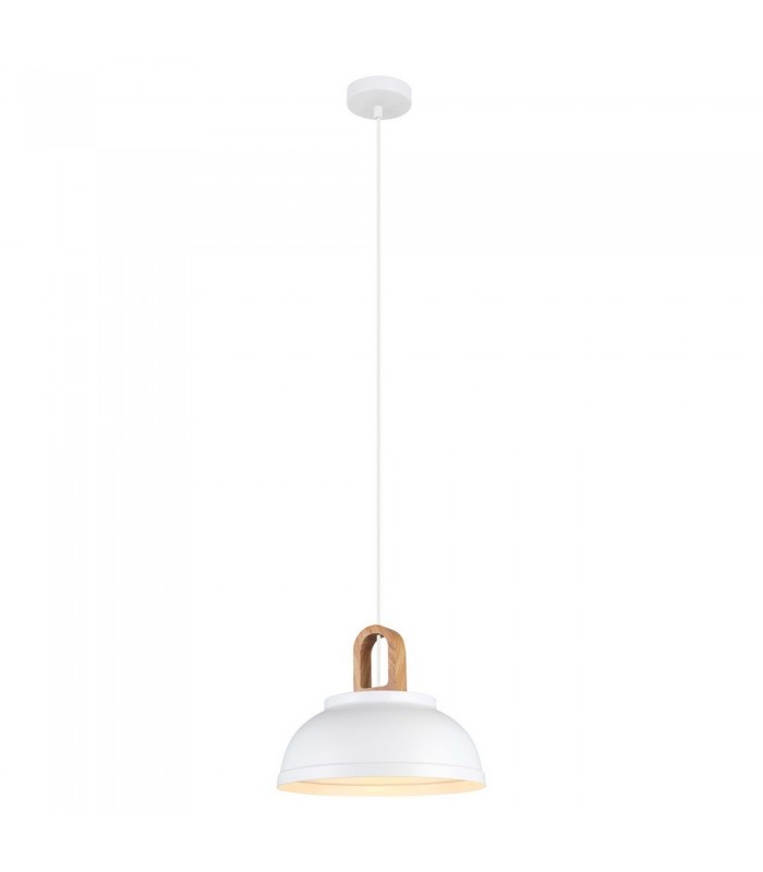 Modern Hanging Pendant White 1 Light , E27 - 2