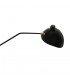 Industrial And Retro Wall Lamp Black 2 Light , E27 - 4