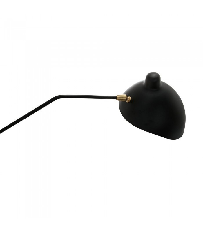 Industrial And Retro Wall Lamp Black 2 Light , E27 - 4