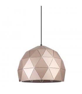 Modern Hanging Pendant Golden Champagne 1 Light , E27 - 1
