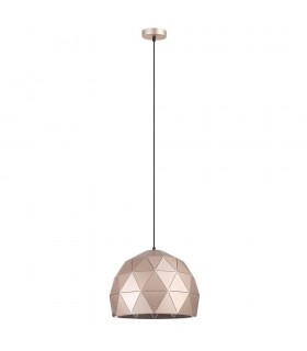 Modern Hanging Pendant Golden Champagne 1 Light , E27 - 2