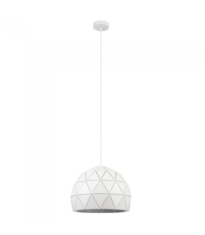 Modern Hanging Pendant White 1 Light , E27 - 2