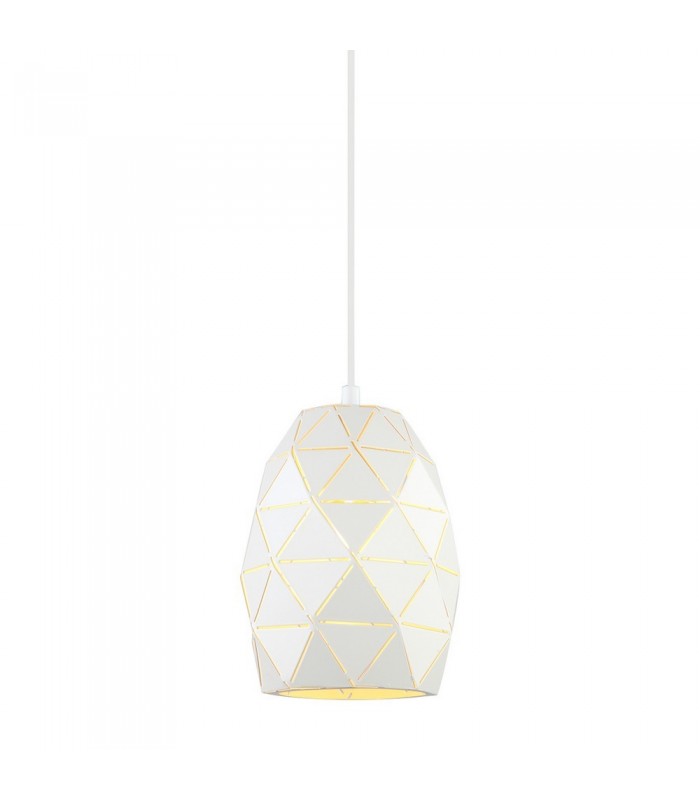 Modern Hanging Pendant White 1 Light , E27 - 1
