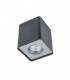 Modern Surface Mounted Black 1 Light  LED, GU10 - 1