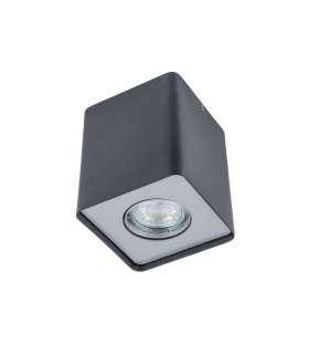 Modern Surface Mounted Black 1 Light  LED, GU10 - 1