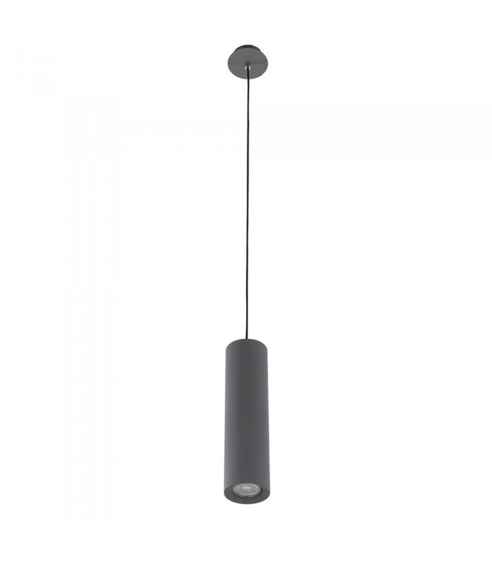 Modern Hanging Pendant Grey 1 Light  LED, GU10 - 2