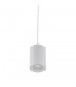 Modern Hanging Pendant White 1 Light  LED, GU10 - 1