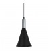 Modern Hanging Pendant Black 1 Light , E27 - 1