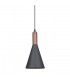 Modern Hanging Pendant Gray, Copper 1 Light , E27 - 1