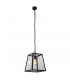 Industrial And Retro Hanging Pendant Black Matt 1 Light , E27 - 2