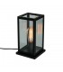 Industrial And Retro Table Lamp Black Matt 1 Light , E27 - 1