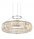 Classic LED Hanging Pendant Chrome, Warm White 3000K 2000lm - 1