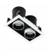 Modern Technical LED Recessed Ceiling White, Black, Warm White 3000K 1640lm - 2