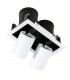 Modern Technical LED Recessed Ceiling White, Black, Cool White 4000K 1640lm - 5