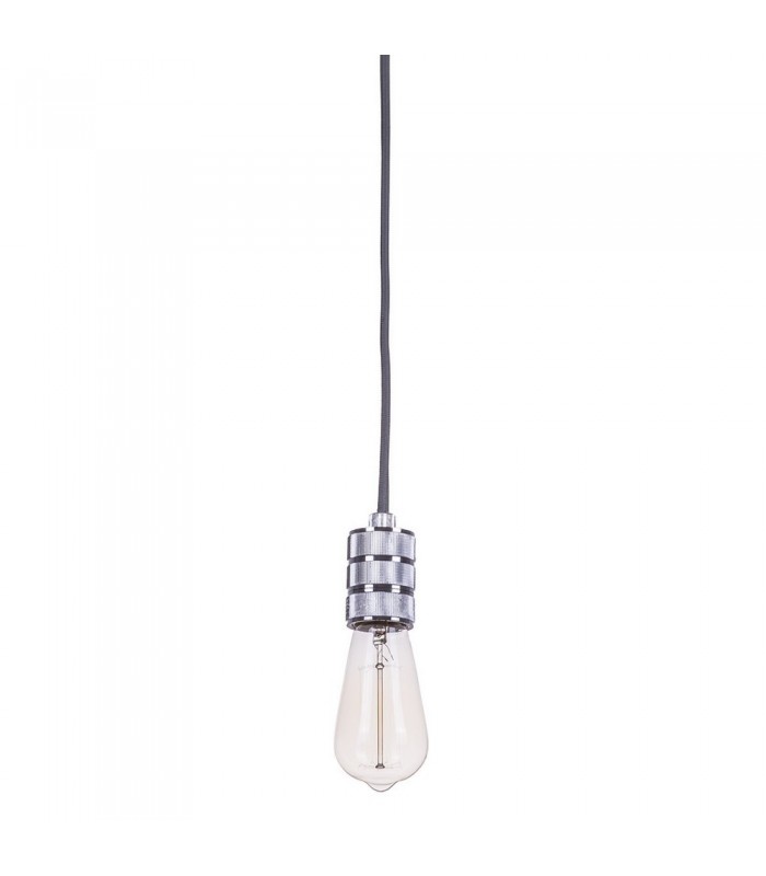 Modern Hanging Pendant Lamp Holders Chrome 1 Light , E27 - 1