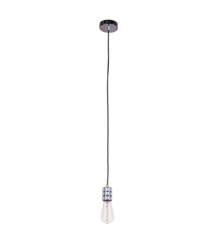 Modern Hanging Pendant Lamp Holders Chrome 1 Light , E27 - 2
