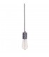 Modern Hanging Pendant Lamp Holders Black 1 Light , E27 - 1