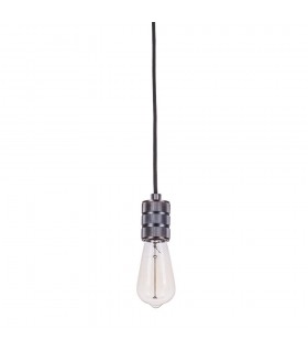 Modern Hanging Pendant Lamp Holders Black 1 Light , E27 - 1