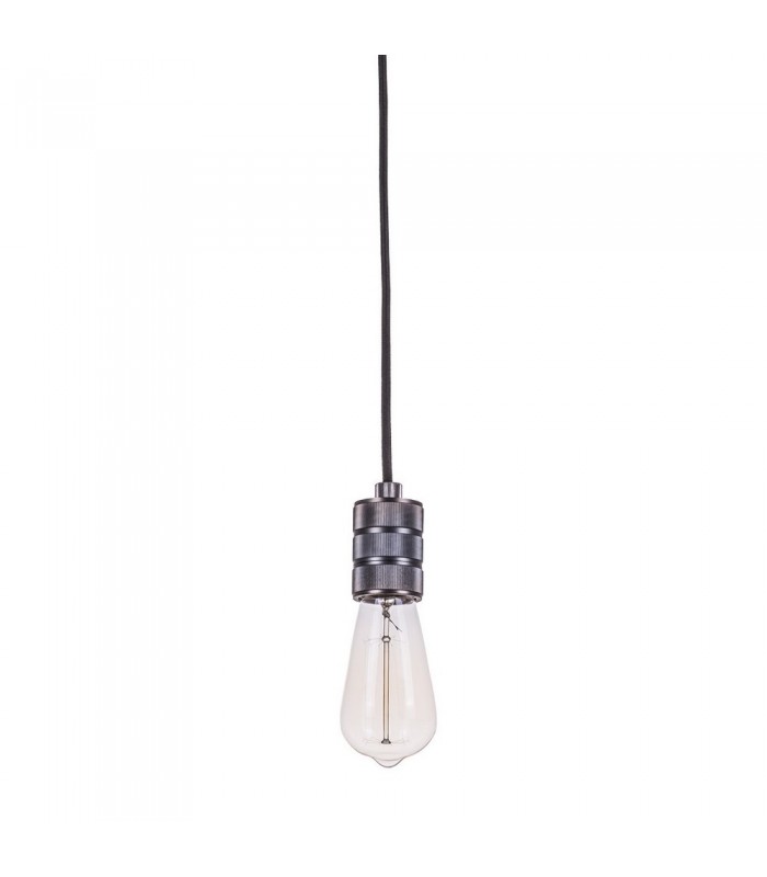 Modern Hanging Pendant Lamp Holders Black 1 Light , E27 - 1