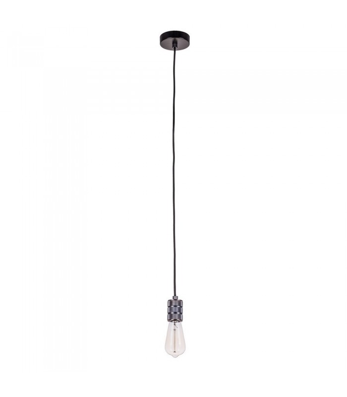 Modern Hanging Pendant Lamp Holders Black 1 Light , E27 - 2