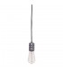 Modern Hanging Pendant Lamp Holders Black 1 Light , E27 - 1