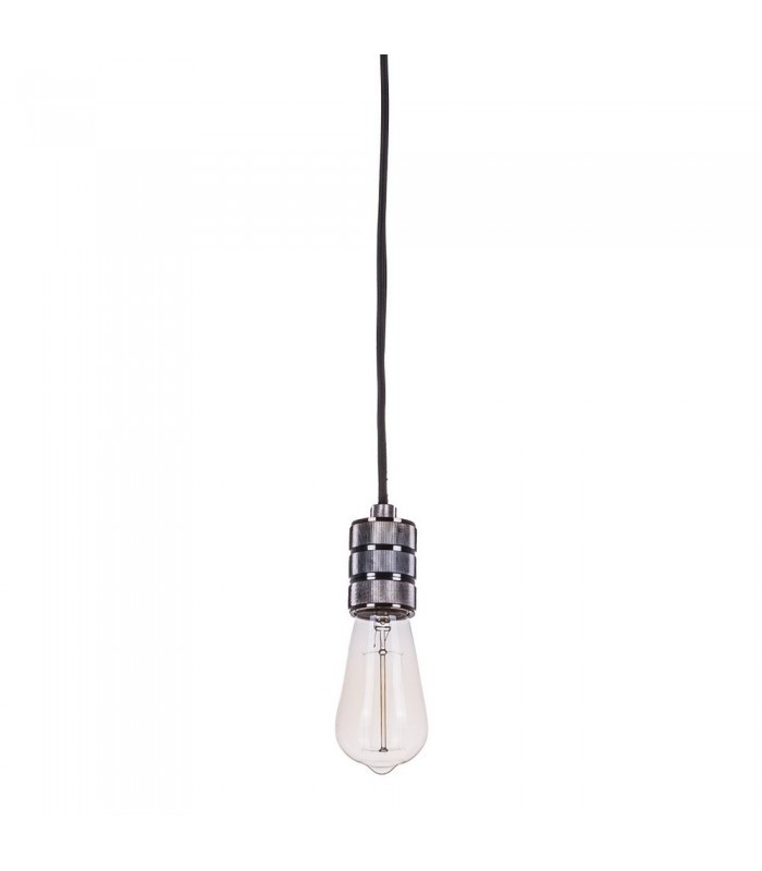 Modern Hanging Pendant Lamp Holders Black 1 Light , E27 - 1