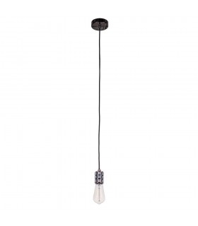 Modern Hanging Pendant Lamp Holders Black 1 Light , E27 - 2
