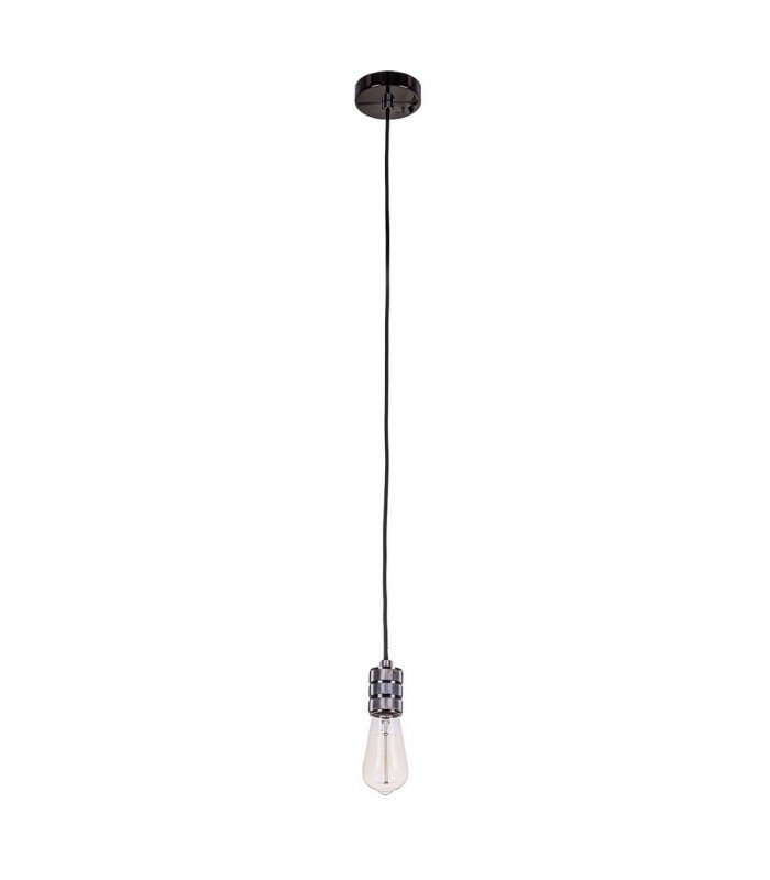Modern Hanging Pendant Lamp Holders Black 1 Light , E27 - 2