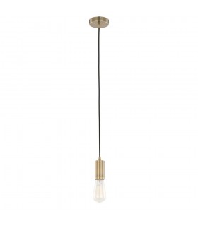 Modern Hanging Pendant Lamp Holders Antique Bronze 1 Light , E27 - 2
