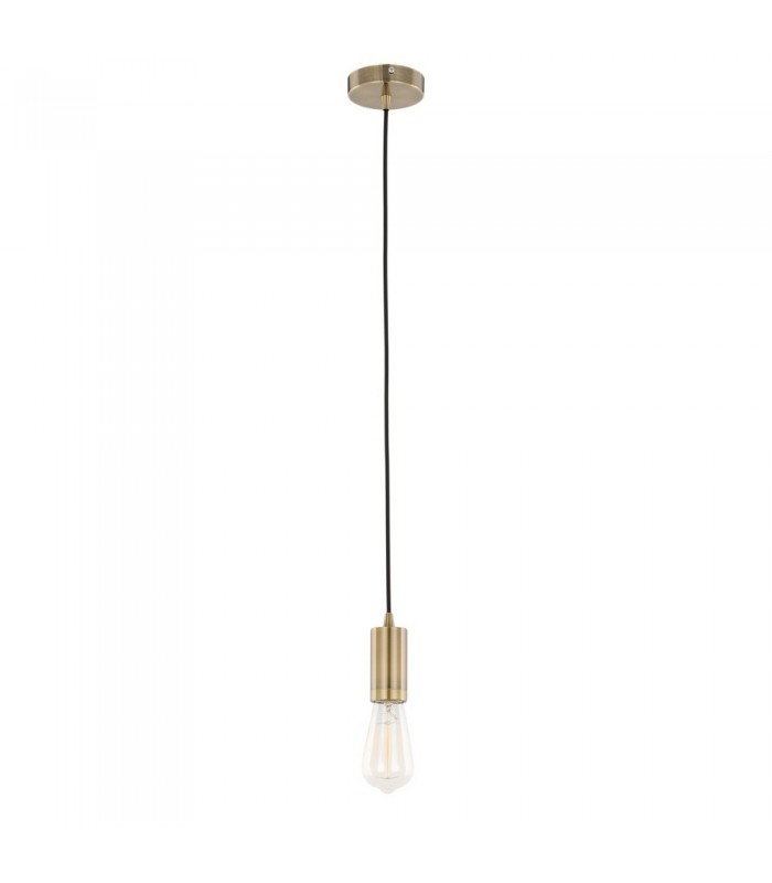 Modern Hanging Pendant Lamp Holders Antique Bronze 1 Light , E27 - 2