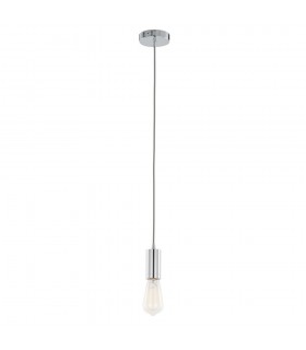 Modern Hanging Pendant Lamp Holders Chrome 1 Light , E27 - 2