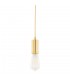 Modern Hanging Pendant Lamp Holders Golden 1 Light , E27 - 1
