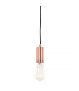 Modern Hanging Pendant Lamp Holders Red Copper 1 Light , E27 - 1