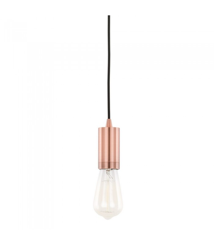 Modern Hanging Pendant Lamp Holders Red Copper 1 Light , E27 - 1
