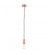 Modern Hanging Pendant Lamp Holders Red Copper 1 Light , E27 - 2