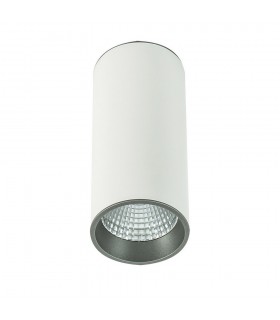 Modern Technical LED Surface Mounted White, Grey, Warm White 3000K 820lm - 1