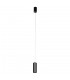 Modern Technical LED Hanging Pendant Black, Warm White 3000K 450lm - 1