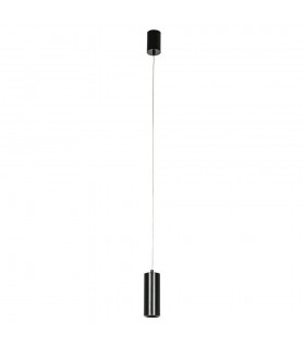 Modern Technical LED Hanging Pendant Black, Warm White 3000K 450lm - 1